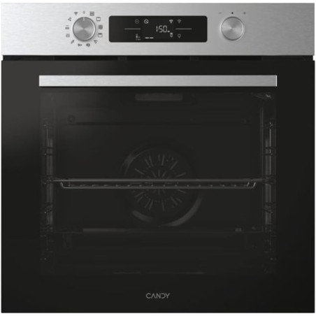 CANDY - Four Encastrable à Chaleur Pulsée - Pyrolyse/Hydrolyse, 6 Niveaux de Cuisson - A++ - Cavité XXL (78L), Rails Télescopiqu
