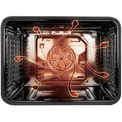 SCHNEIDER Four encastrable pyrolyse SCOP27BABS, 70 litres, 11 modes de cuisson