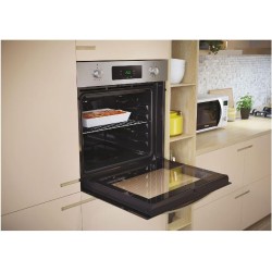 CANDY Four encastrable émail lisse FIDC X605, 65 litres, Multifonction, Timer Touch