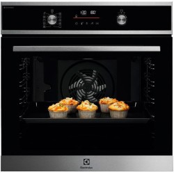 Electrolux EOD6P77X Four vapeur multifonction avec nettoyage pyrolytique, 11 fonctions, 45 programmes automatiques, cuisson unif