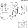 Electrolux EOD6P77X Four vapeur multifonction avec nettoyage pyrolytique, 11 fonctions, 45 programmes automatiques, cuisson unif