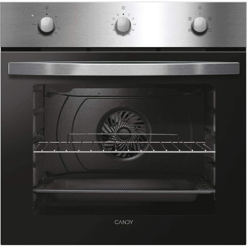 CANDY Four encastrable émail lisse FIDC X502, 65 litres, Multifonction, Minuteur