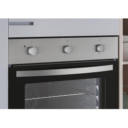 CANDY Four encastrable émail lisse FIDC X502, 65 litres, Multifonction, Minuteur
