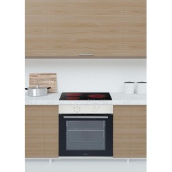 GEDTECH Four encastrable multifonctions GFO76IX - 76L - Grill - Porte froide - Fonctions vapeur (Inox)