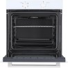 GEDTECH Four encastrable multifonctions GFO76WH - 76L - Grill - Porte froide - Fonctions vapeur (Blanc)