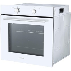 GEDTECH Four encastrable multifonctions GFO76WH - 76L - Grill - Porte froide - Fonctions vapeur (Blanc)