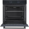 GEDTECH Four encastrable multifonctions GFO76BL - Noir - 76L - Grill - Porte froide - Fonctions vapeur
