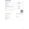 Four encastrable multifonction aquaclean - ELECTROLUX - EOH2H00BX - Inox - Anti-trace - Porte ventilée 2 verres - 59 x 59,4 x 5
