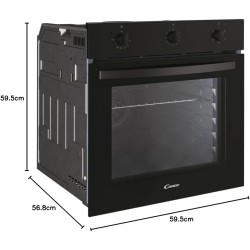 CANDY Four encastrable émail lisse FIDC N502 Idéa, 65 litres, minuteur