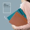 POPRUN Agenda 2026 Semainier 22 x 16,5 cm - Couverture Souple en PU Cuir, Vertical Planner, D'Jan 2026 à Déc 2026-12 Mois, Avec 