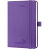 POPRUN Agenda de Poche 2026 A6 Semainier 16 x 10,5 cm - Couverture Souple en PU Cuir, Agenda Scolaire Petit, D'Jan 2026 à Déc 20
