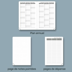POPRUN Agenda de Poche 2026 A6 Semainier 16 x 10,5 cm - Couverture Souple en PU Cuir, Agenda Scolaire Petit, D'Jan 2026 à Déc 20