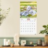 Finocam – Calendrier mural 2026 30 x 30 cm 1 Mois par page Janvier – Décembre 2026 + Sept.-Déc. 2025 (4 mois) réduits | Calendri