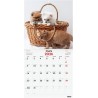 Finocam – Calendrier mural 2026 30 x 30 cm 1 Mois par page Janvier – Décembre 2026 + Sept.-Déc. 2025 (4 mois) réduits | Calendri