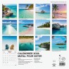 Finocam – Calendrier mural 2026 30 x 30 cm 1 Mois par page Janvier – Décembre 2026 + Sept.-Déc. 2025 (4 mois) réduits | Calendri