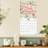 Finocam – Calendrier mural 2026 30 x 30 cm 1 Mois par page Janvier – Décembre 2026 + Sept.-Déc. 2025 (4 mois) réduits | Calendri
