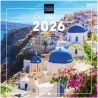 Finocam – Calendrier mural 2026 18 x 18 cm 1 Mois par page Janvier – Décembre 2026 + Sept.-Déc. 2025 (4 mois) réduits | Calendri