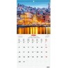 Finocam – Calendrier mural 2026 18 x 18 cm 1 Mois par page Janvier – Décembre 2026 + Sept.-Déc. 2025 (4 mois) réduits | Calendri