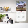 Finocam – Calendrier mural 2026 30 x 30 cm 1 Mois par page Janvier – Décembre 2026 + Sept.-Déc. 2025 (4 mois) réduits | Calendri