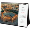 Finocam – Calendrier de bureau 2026 1 Mois par page Janvier – Décembre 2026 + Sept.-Déc. 2025 (4 mois) réduits | Calendrier 2026