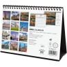 Finocam – Calendrier de bureau 2026 1 Mois par page Janvier – Décembre 2026 + Sept.-Déc. 2025 (4 mois) réduits | Calendrier 2026
