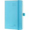 POPRUN Agenda De poche 2025 2026 Semainier 16 x 10,5 cm D'Août 2025 à Déc 2026-17 Mois Petit Planner Scolaire, Couverture Souple
