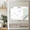 Calendrier Magnetique Frigo 2025 2026 (16 Mois) 32 * 22CM, Calendrier Familial Sept.2025 - Déc.2026, Calendrier de l'Avent Organ