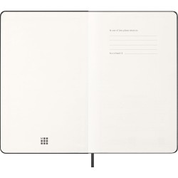 Moleskine Agenda Hebdomadaire, Agenda Hebdomadaire 2026 12 Mois Avec Espace Pour Notes, Avec Couverture Rigide et Fermeture Élas