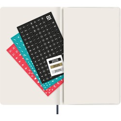 Moleskine Agenda Hebdomadaire, Agenda Hebdomadaire 2026 12 Mois Avec Espace Pour Notes, Avec Couverture Souple et Fermeture Élas