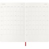 Moleskine Agenda Hebdomadaire, Agenda Hebdomadaire 2026 12 Mois Avec Espace Pour Notes, Avec Couverture Souple et Fermeture Élas