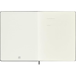 Moleskine Agenda Hebdomadaire, Agenda Hebdomadaire 2026 12 Mois Avec Espace Pour Notes, Avec Couverture Rigide et Fermeture Élas