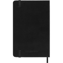 Moleskine Agenda Hebdomadaire, Agenda Hebdomadaire 2026 12 Mois Avec Espace Pour Notes, Avec Couverture Rigide et Fermeture Élas