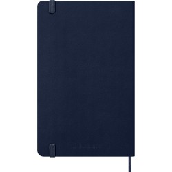 Moleskine Agenda Hebdomadaire, Agenda Hebdomadaire 2026 12 Mois Avec Espace Pour Notes, Avec Couverture Rigide et Fermeture Élas