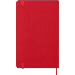 Moleskine Agenda Hebdomadaire, Agenda Hebdomadaire 2026 12 Mois Avec Espace Pour Notes, Avec Couverture Rigide et Fermeture Élas