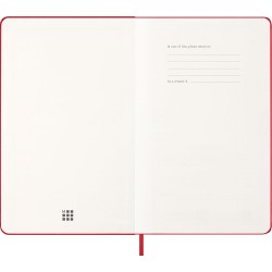 Moleskine Agenda Hebdomadaire, Agenda Hebdomadaire 2026 12 Mois Avec Espace Pour Notes, Avec Couverture Rigide et Fermeture Élas