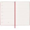 Moleskine Agenda Hebdomadaire, Agenda Hebdomadaire 2026 12 Mois Avec Espace Pour Notes, Avec Couverture Rigide et Fermeture Élas