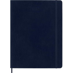 Moleskine Agenda Hebdomadaire, Agenda Hebdomadaire 2026 12 Mois Avec Espace Pour Notes, Avec Couverture Souple et Fermeture Élas
