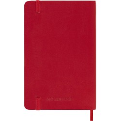 Moleskine Agenda Hebdomadaire, Agenda Hebdomadaire 2026 12 Mois Avec Espace Pour Notes, Avec Couverture Souple et Fermeture Élas
