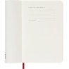 Moleskine Agenda Hebdomadaire, Agenda Hebdomadaire 2026 12 Mois Avec Espace Pour Notes, Avec Couverture Souple et Fermeture Élas