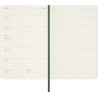 Moleskine Agenda Hebdomadaire, Agenda Hebdomadaire 2026 12 Mois Avec Espace Pour Notes, Avec Couverture Souple et Fermeture Élas