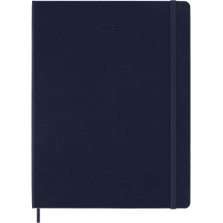 Moleskine Agenda Hebdomadaire, Agenda Hebdomadaire 2026 12 Mois Avec Espace Pour Notes, Avec Couverture Rigide et Fermeture Élas