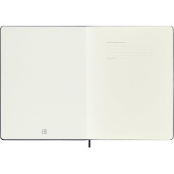 Moleskine Agenda Hebdomadaire, Agenda Hebdomadaire 2026 12 Mois Avec Espace Pour Notes, Avec Couverture Rigide et Fermeture Élas