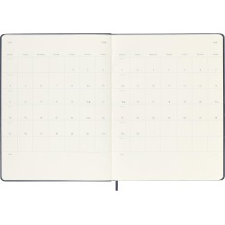 Moleskine Agenda Hebdomadaire, Agenda Hebdomadaire 2026 12 Mois Avec Espace Pour Notes, Avec Couverture Rigide et Fermeture Élas
