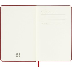 Moleskine Agenda Hebdomadaire, Agenda Hebdomadaire 2026 12 Mois Avec Espace Pour Notes, Avec Couverture Rigide et Fermeture Élas