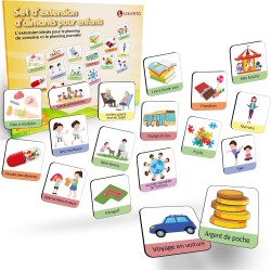 Set d’Extension d’aimants pour Planning de Semaine et Planning journalier, 149 aimants pour Une Personnalisation maximale (À Uti