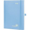 POPRUN Agenda Scolaire 2026 Semainier 22 x 16,5 cm - Couverture Rigide, Vertical Weekly Planner, D'Jan 2026 à Déc 2026-12 Mois, 