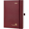 POPRUN Agenda 2026 Semainier 22 x 16,5 cm - Couverture Rigide, Vertical Weekly Planner, D'Jan 2026 à Déc 2026-12 Mois, Avec sign