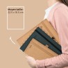 POPRUN Agenda 2026 Semainier Vertical 22 x 16,5 cm - Couverture rigide Écologique biodégradable, D'Jan 2026 à Déc 2026, Avec sig
