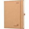 POPRUN Agenda 2026 Semainier Vertical 26,5 x 21,5 cm - Couverture rigide Écologique biodégradable, D'Jan 2026 à Déc 2026, Avec s