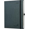POPRUN Agenda 2026 Semainier Vertical 26,5 x 21,5 cm - Couverture rigide Écologique biodégradable, D'Jan 2026 à Déc 2026, Avec s